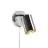 Nordlux Explore Wandleuchte Metall und Ceramic Chrom | Geeignet für GU10