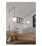 Eglo Pendelleuchte Rondo 3 Stahl Schwarz | Geeignet für E27