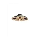 Good&Mojo Deckenleuchte Andros Schwarz/Natural | Geeignet für 1x E27 